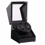 Remontoir Montre Automatique Bois Noir 2 Emplacements – Qualité Premium Exceptionnelle