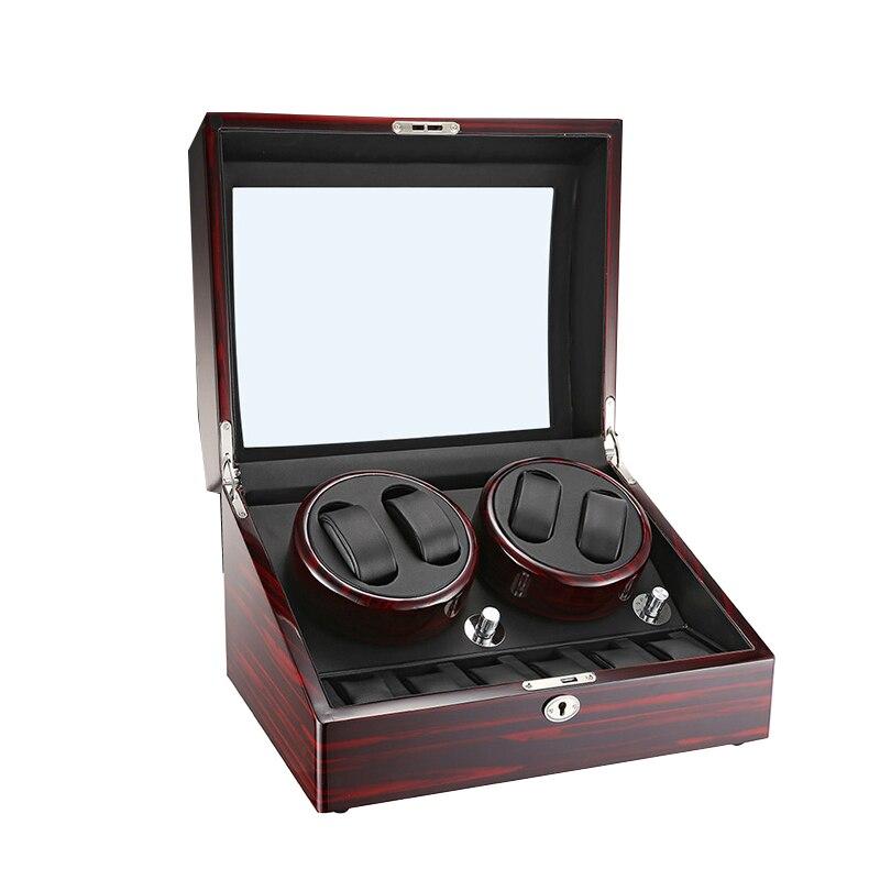 Remontoir Montre Automatique en Bois Vernis – 10 Emplacements 🎉 de Luxe et de Qualité Supérieure