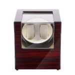 Remontoir de Montre Automatique en Bois Rouge – 2 Slots – Qualité Exceptionnelle
