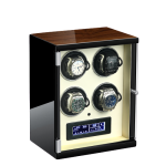 Remontoir à Montres Automatique en Bois 4 Slots – Confort, Qualité & Élégance Supérieure
