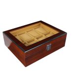 Boîte de Rangement 8 Slots en Cuir pour Montres - Qualité Supérieure