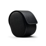 Étui de Voyage en Cuir Noir pour Montre 1 Slot - Qualité Supérieure