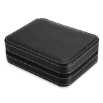 Housse Montre en Cuir 4 Emplacements - Finitions Premium