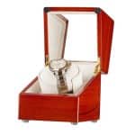 Remontoir à Montre en Bois de Rose – 1 Fente, Qualité Premium