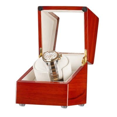Remontoir à Montre en Bois de Rose – 1 Fente, Qualité Premium