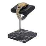 Porte-Montre Crocodile de Luxe, 2 Emplacements.