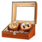Remontoir à Montre en Bois Massif – 4+6 Fentes, Qualité Premium