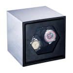 Remontoir Montre Cube Aluminium à 4 Emplacements – Finition Soignée et Design Élégant de Qualité Supérieure