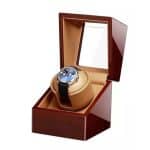 Remontoir Montre Deluxe en Chêne – 6 Emplacements de Luxe
