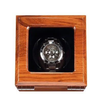 Remontoir à Montre en Bois du Brésil – 1 Fente, Finition Premium