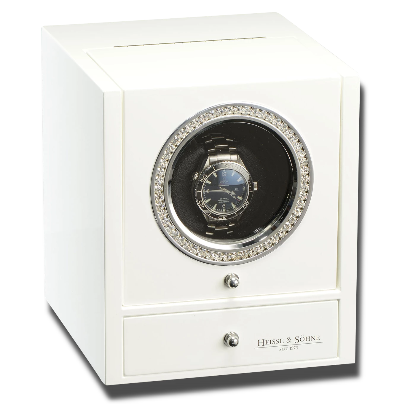 Remontoir Montre Glamour Blanc - 10 Emplacements - Qualité Premium