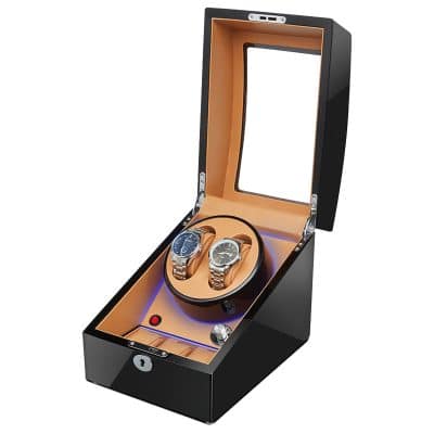 Remontoir à Montre LED – 2 + 3 Fentes, Finitions Premium
