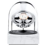 Remontoir Montre en Marbre Blanc - 5 Emplacements - Qualité Premium