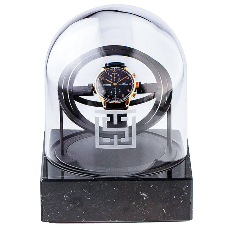 Remontoir Montre Marbre Noir – 3 Emplacements 💰