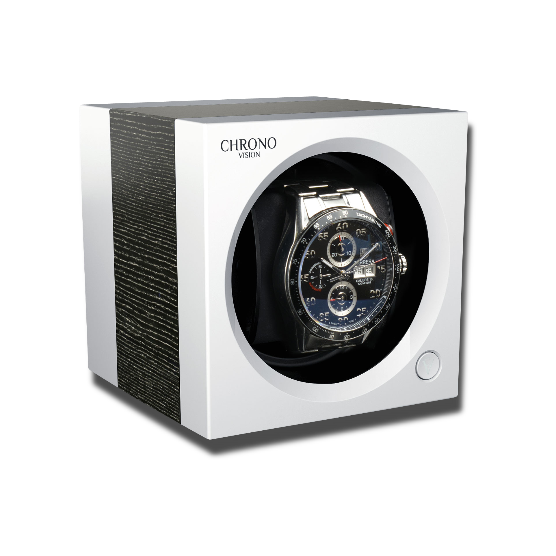 Remontoir Montre Satin Blanc - Un Emplacement, Une Élégance Intemporelle