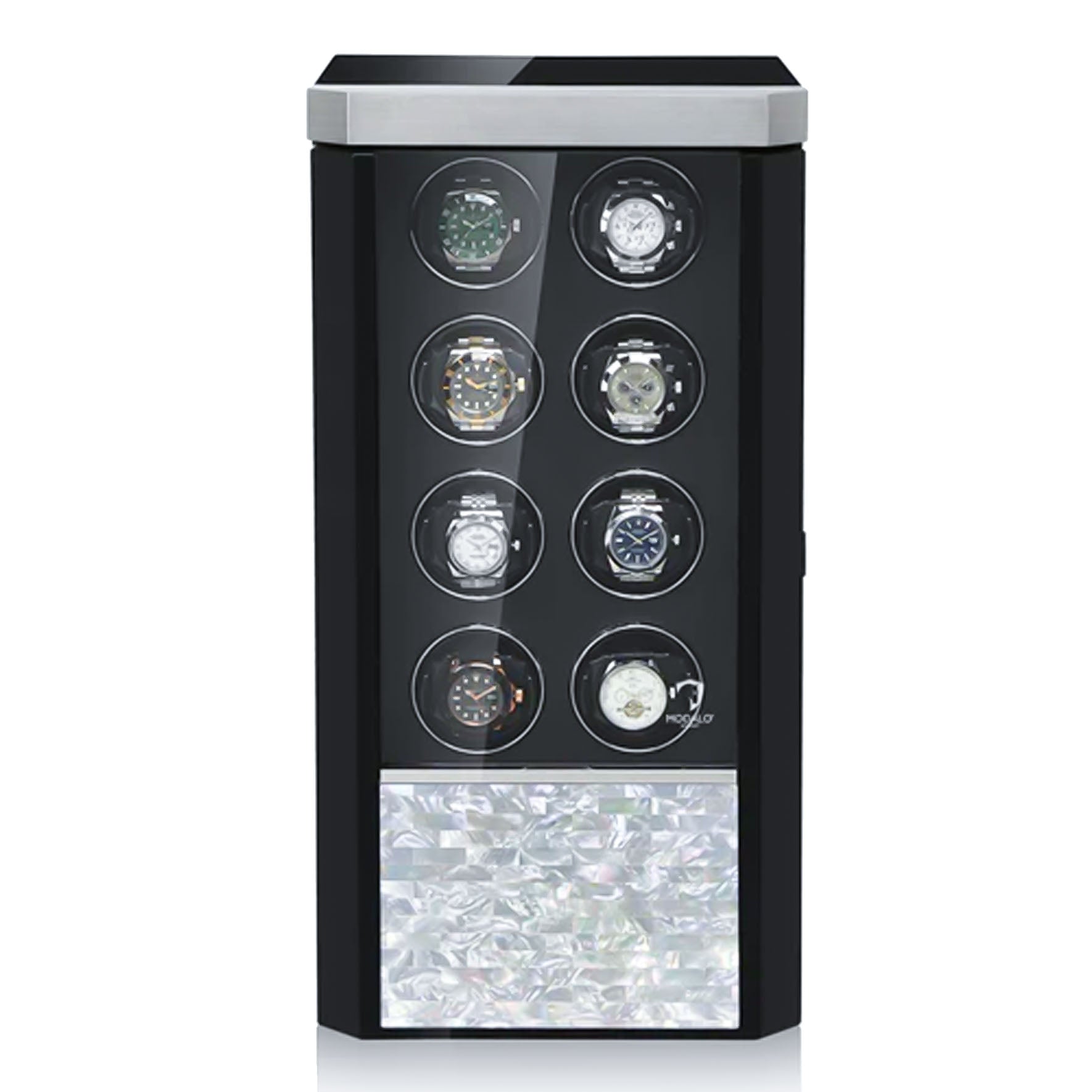 Remontoir Montre – Royal Nacre, 2 Emplacements, Qualité Luxe