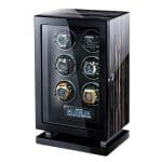 Remontoir montre Sextuor Prestige Boisé - 6 emplacements - Qualité Premium