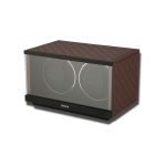 Remontoir Montre Suisse Serie 2 - Marron Luxe - 2 Emplacements