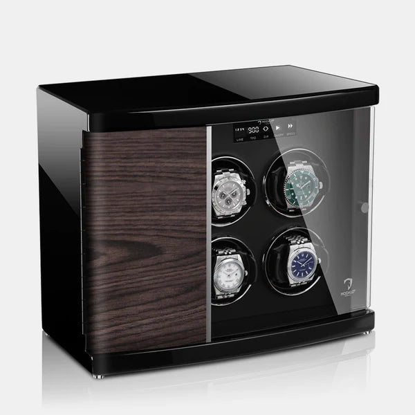 Remontoir Montre - Walnus Macassar