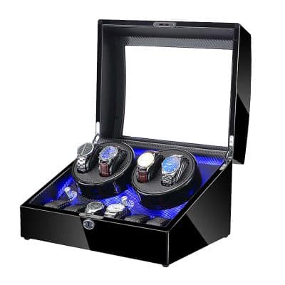 Remontoir à Montre LED de Qualité Supérieure – 4+6 Fentes
