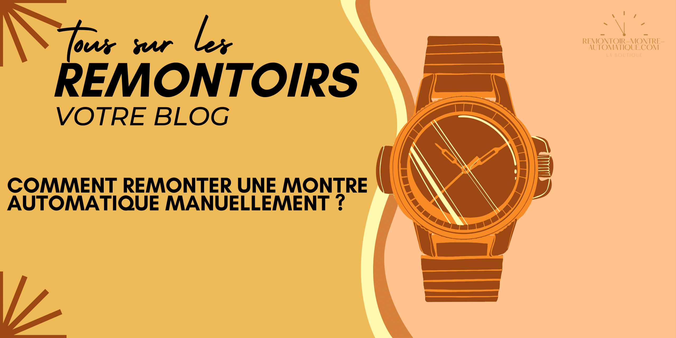 Comment remonter une montre automatique manuellement ?